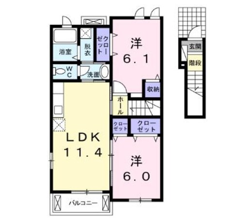 ル・ビアン・セジュールの物件間取画像